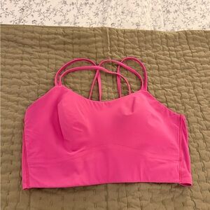 Sonic Pink Lululemon “Like a Cloud” Sports Bra